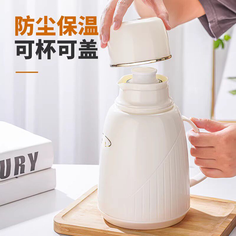 宿舍玻璃内胆桌面热水壶长效保温图片