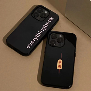 ins简约一切OK平安iPhone16手机壳15苹果14promax适用13软11女12