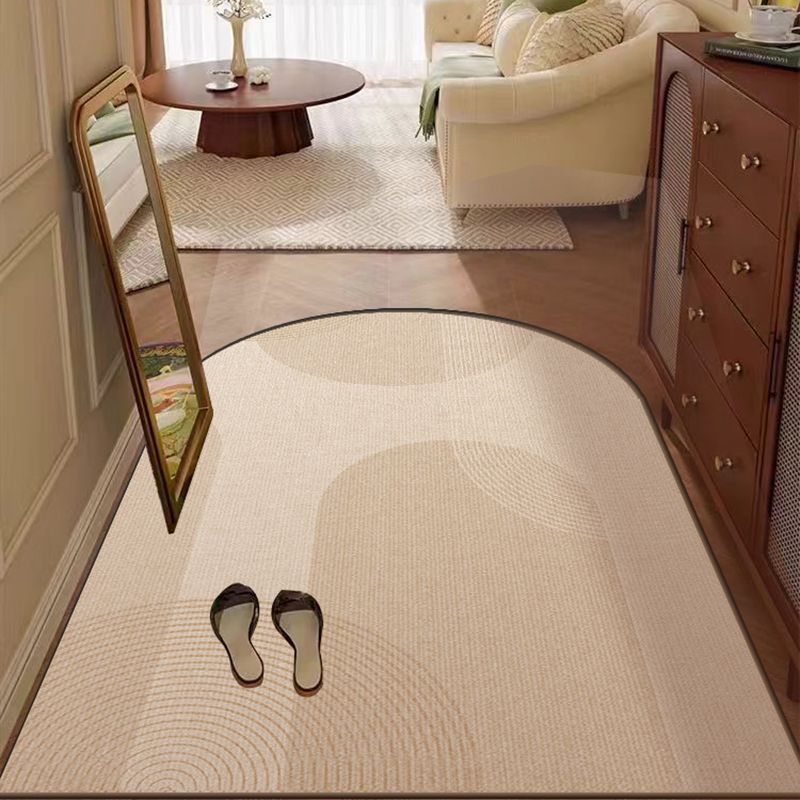 不掉毛不掉色入户门地垫