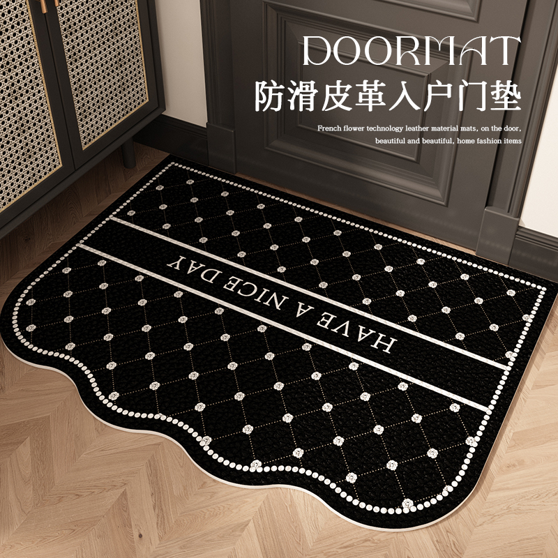 可擦免洗法式入户门地垫