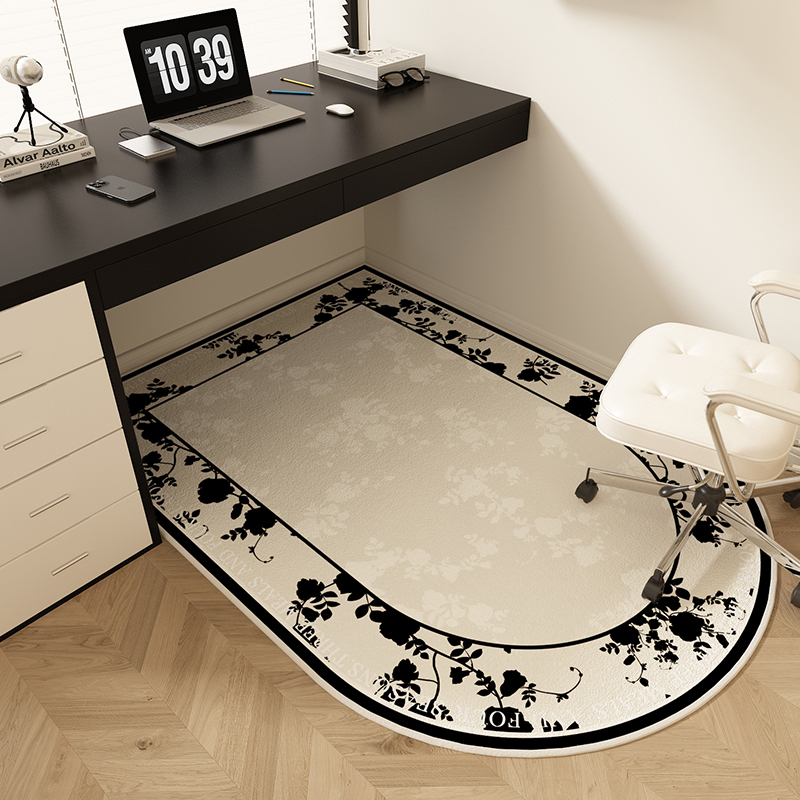 拱形电脑椅地垫防滑易打理