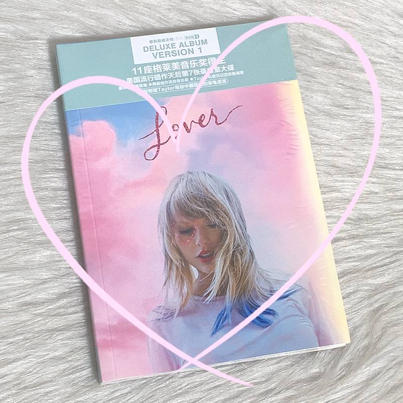 正版 泰勒斯威夫特 Taylor Swift Lover 霉霉新专辑 CD+海报 周边