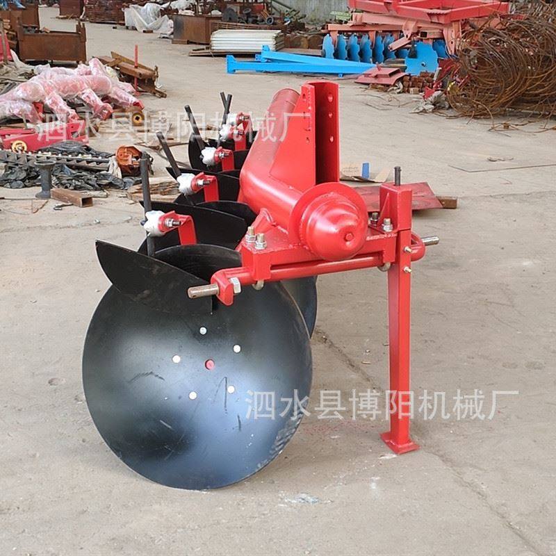 山区开荒除草圆盘耙 农用耕作后置荒地犁地机 水田深翻开荒犁