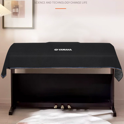 简约电钢琴罩88键雅马哈卡西欧轻奢电子琴防尘半罩电钢琴盖布