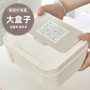 新款高质量家用针线盒套装实用高端大容量缝衣缝补神器针线包宿舍