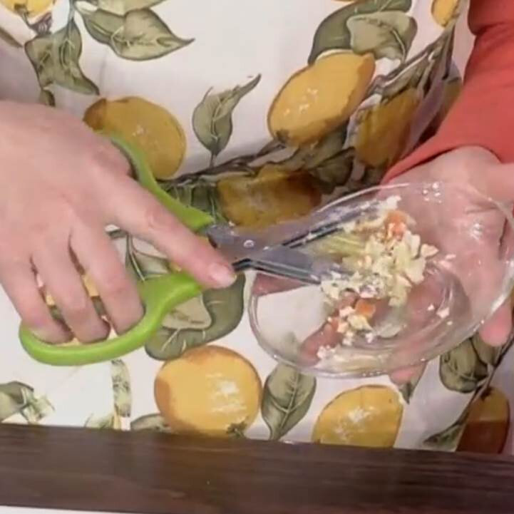 现货三层剪刀不锈钢五层葱花剪刀厨房食物碎葱剪辣椒海苔辅食切葱