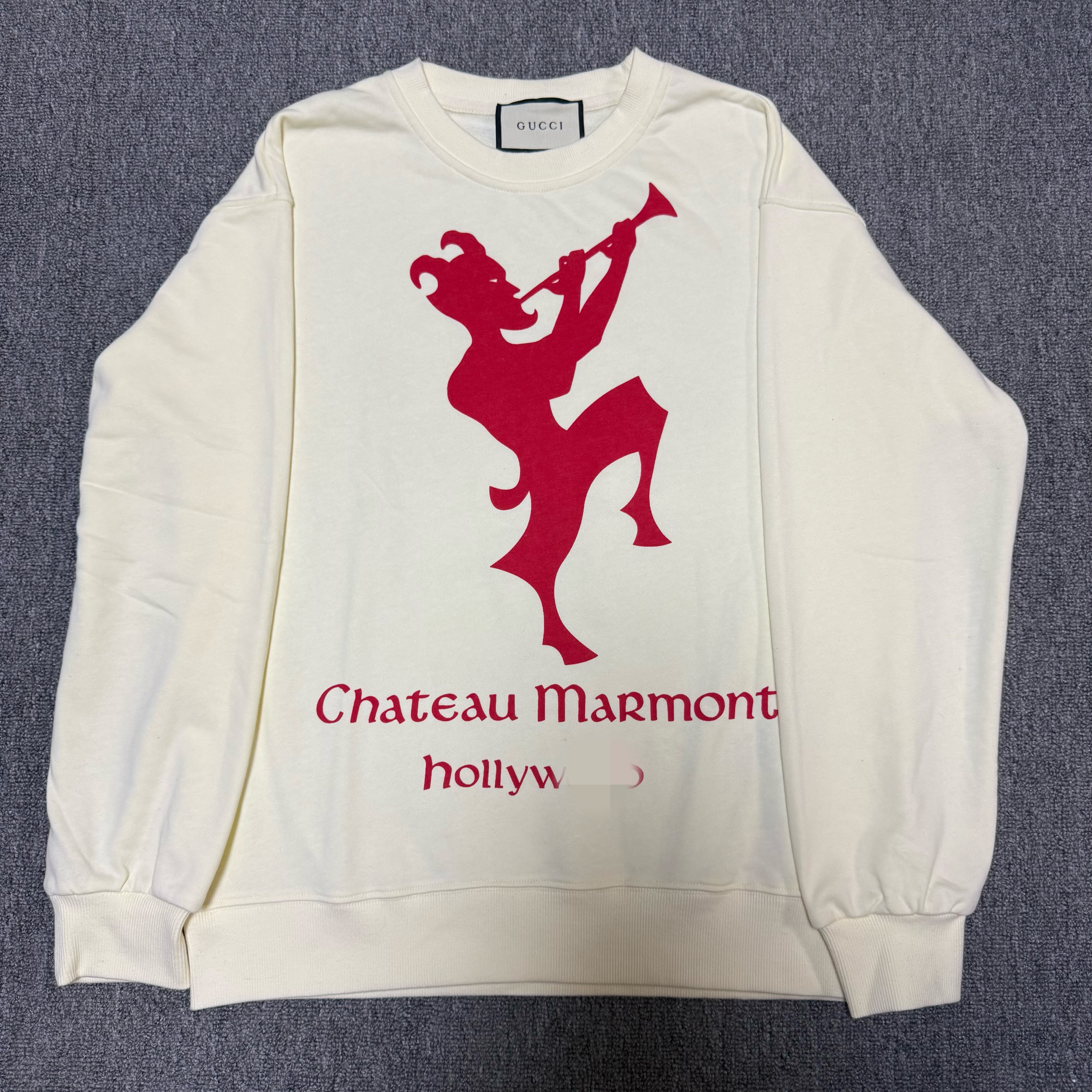 thumbnail for G 19SS Flute Maniac Silhouette Floral Sweatshirt, same style as the well-known foreign UDG rapper Bleood