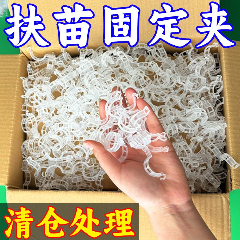 藤蔓卡扣葡萄爬藤蔬菜矫正牵引扣花盆大棚菜园绿植枝干扶蔓固定夹