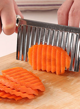 狼牙土豆刀切菜器切花式薯条刀切条切片器创意多功能切土豆波浪刀