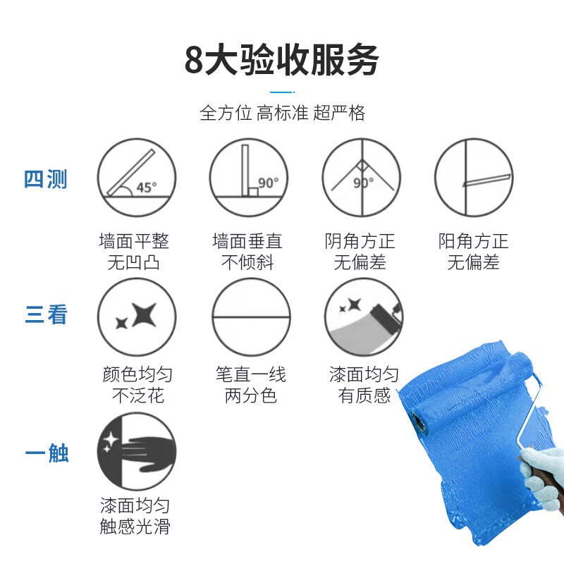 蓝天豚水性硅藻泥墙面刷新旧房翻新修补室内电视背景墙纸包工包料