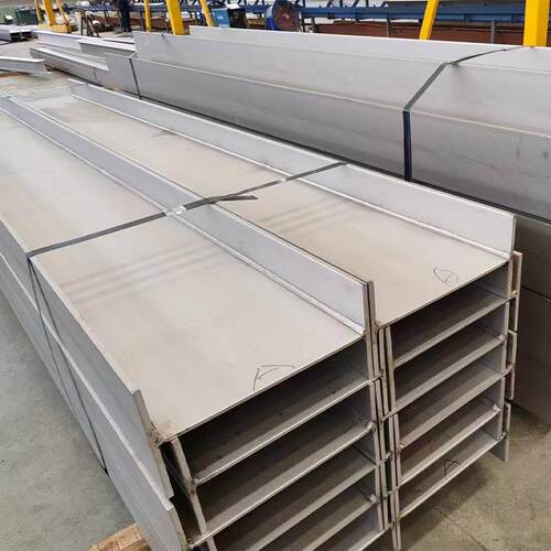 304不锈钢字EOC钢 H型 316L焊接角工钢 孔加工 钢6开米 12米非标 - 封面