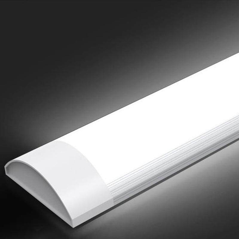 LED净化灯管一体防尘架办支公防灯吸顶潮节能光管全LED泪珠 套日