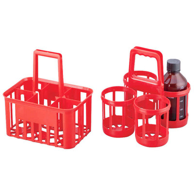Kartell塑料试剂瓶筐实验手提篮