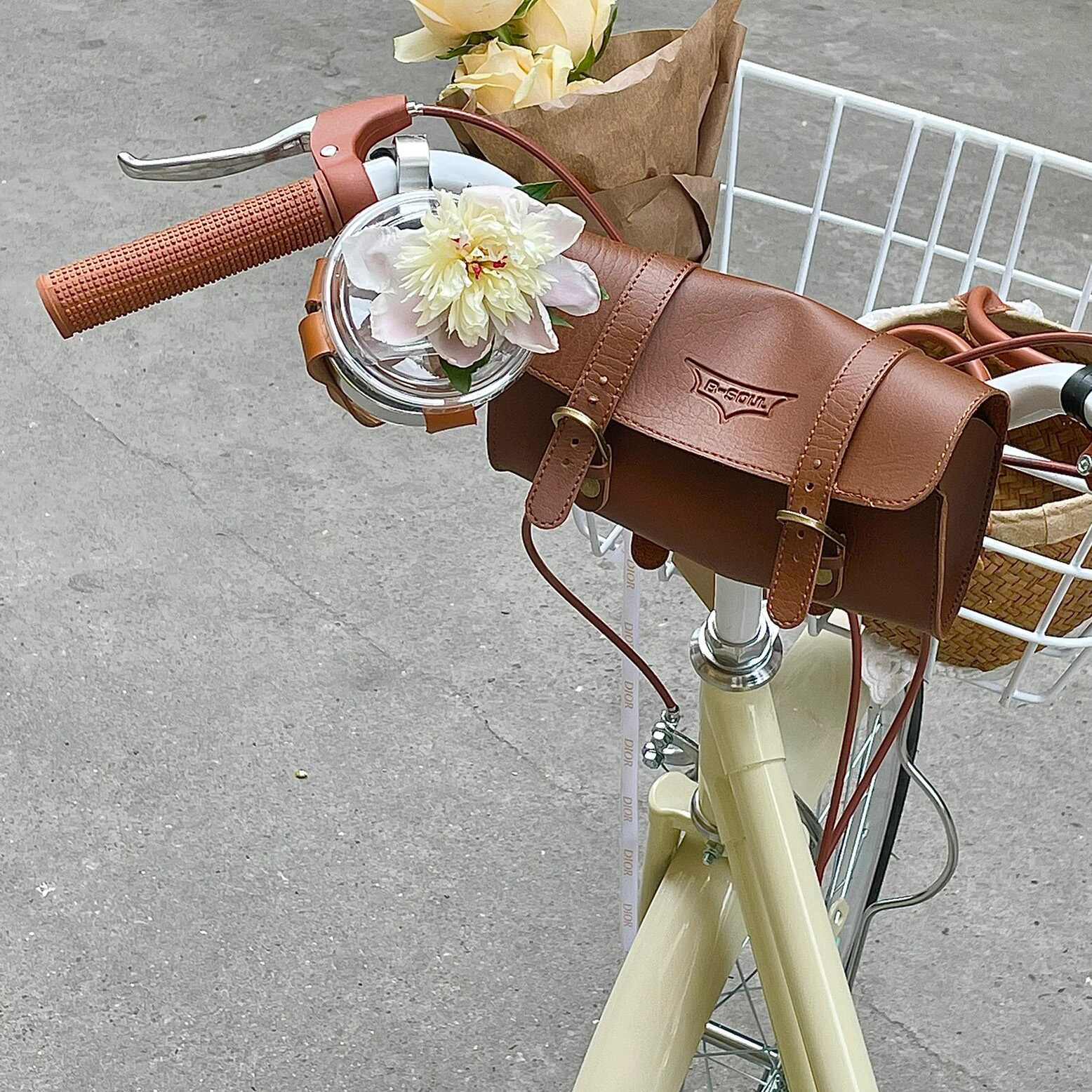 公路车骑行包复古车头包山地自行车把横梁包折叠车挂包骑行包装备