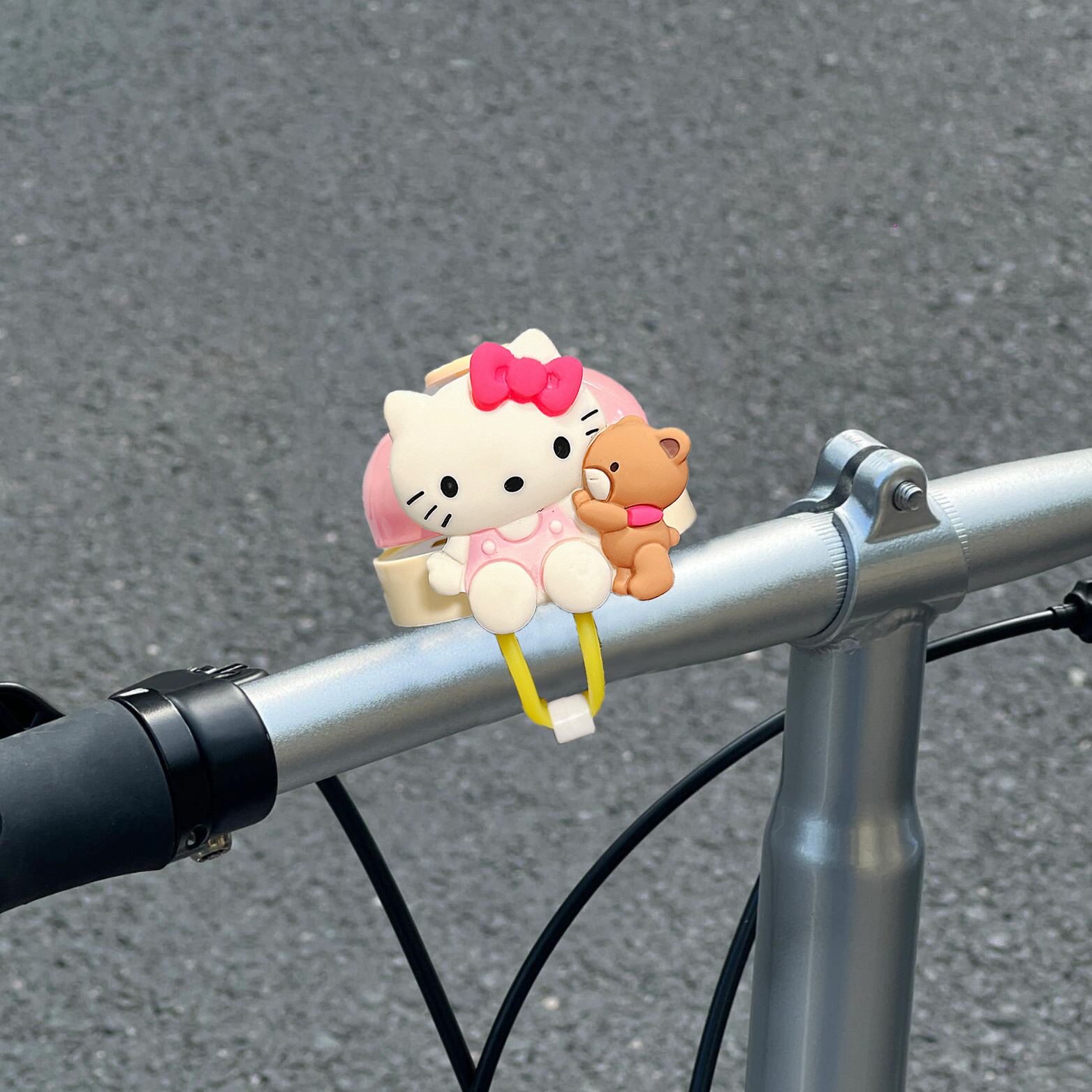 自行车铃铛超响通用山地单车喇叭卡通骑行装备装饰手拍铃铛