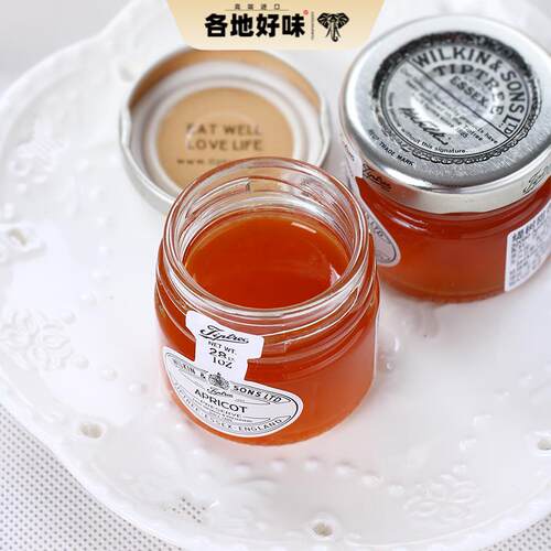 英国进口Tiptree果酱瓶包装蜂蜜草莓纪念品早餐涂抹三明治面包