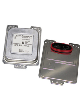 适用于卡宴2011-2013车前照灯控制模块安定器7P5907381A 5DC00906