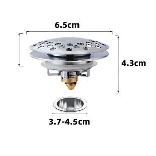 浴缸下无水器全铜浴跳芯按压下水塞防速卖通臭防堵桶排浴水缸器外