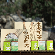 明前安吉白茶五罐茶叶包装白茶奶白茶散茶半斤装通用空礼盒可定制