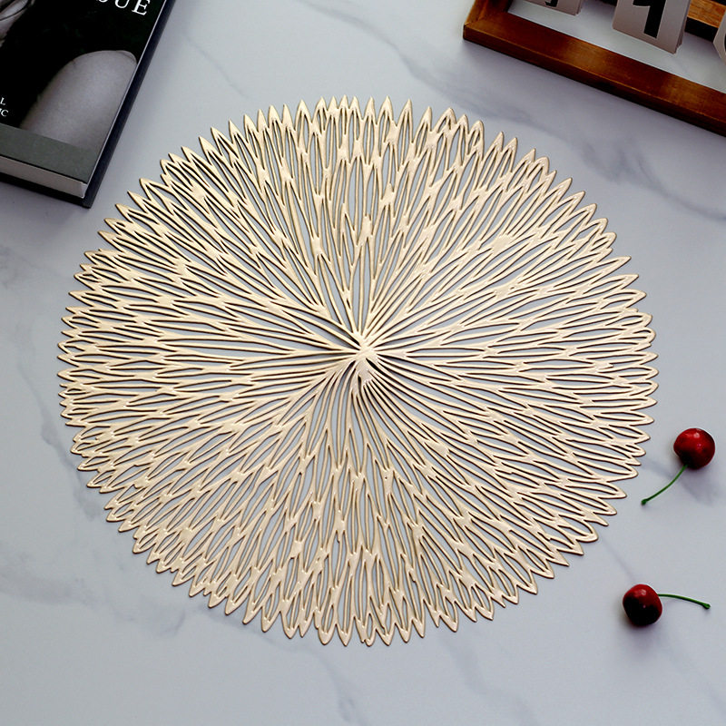 北欧餐垫轻奢风隔热防滑圆形托盘垫餐桌垫家用创意防划花瓶台灯,餐饮具,杯垫,淘宝优惠券,粉丝福利购,淘宝优惠卷