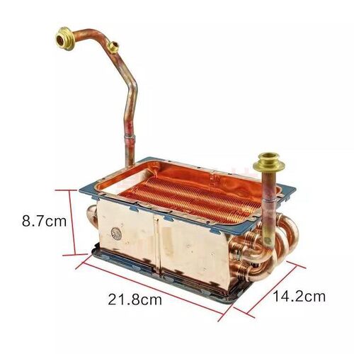 适用万和热水器JSQ35-18L7 JSQ30-16L7全新铜水箱换热器 热交换器