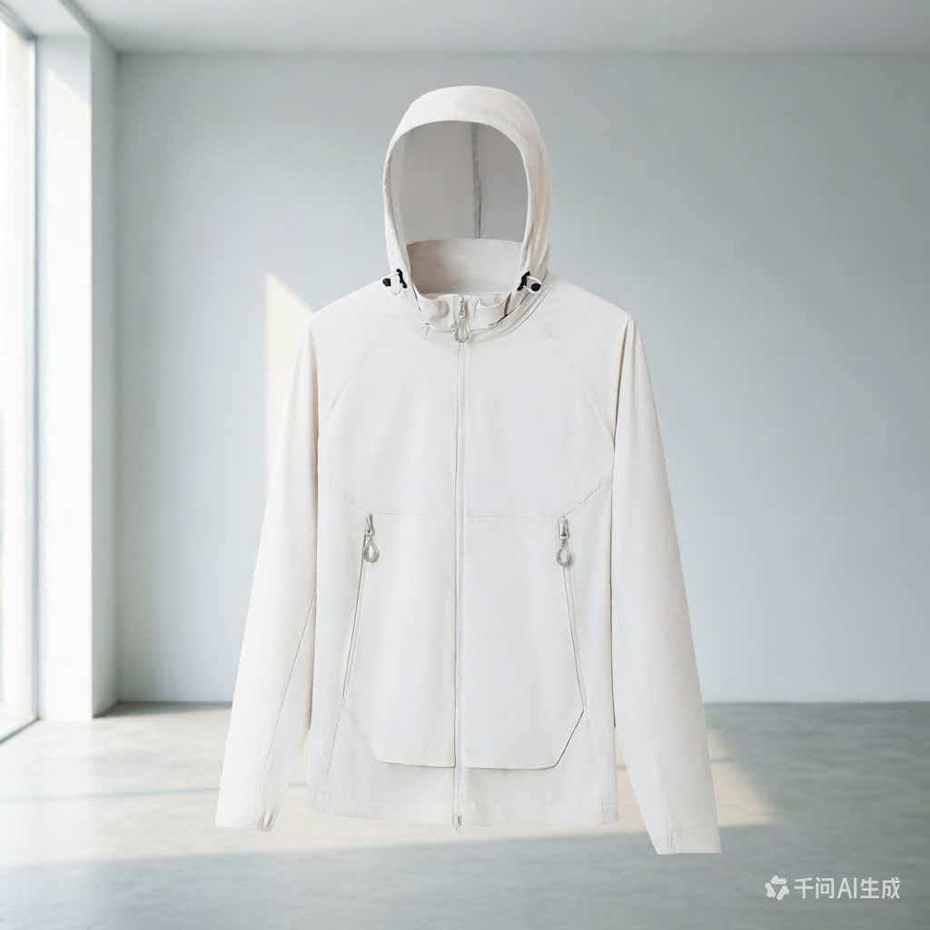 轻薄防晒衣女夏季连帽透气白色薄款外套防晒服男女户外运动款修身