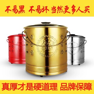 家用加厚不锈钢烧纸桶祭祀焚烧桶烧经桶元宝炉化金宝盆聚宝盆包邮