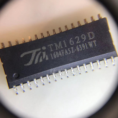 TM1629D 贴片SOP-32 键盘扫描 LED驱动控制器数码管芯片 全新现货
