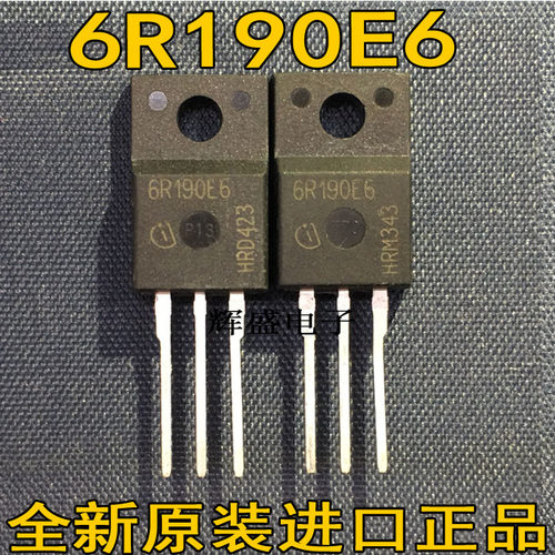 6R190C6 6R190P6E6 6R190 IPA60R190C6 塑封 MOS场效应管 TO220