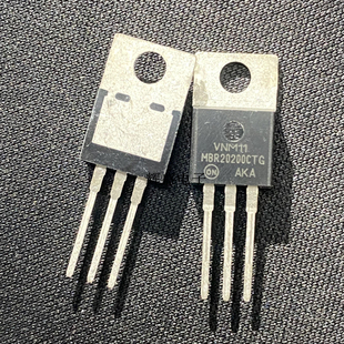 进口全新20200CT 肖特基二极管 共阴MBR20200CTG TO-220 可直拍
