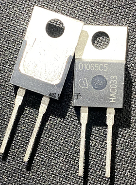 原装进口新 IDH10G65C5 D1065C5 TO-220-2 碳化硅超快恢复二极管