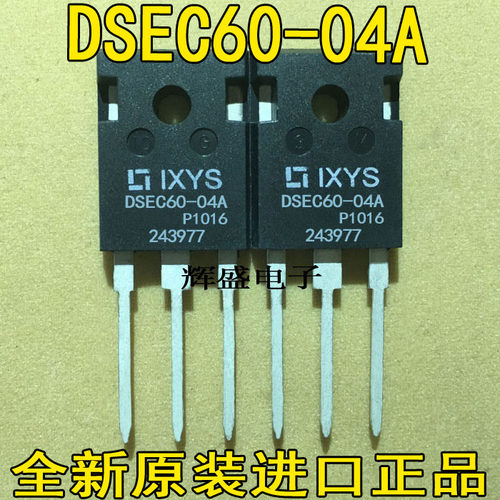 MUR6040PT 整流管 快恢复二极管 60A/400V DSEC60-04A MUR6040