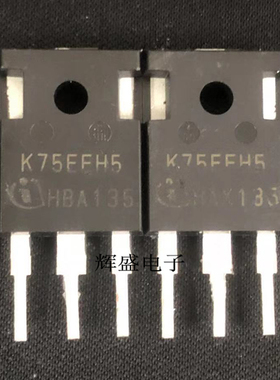 K75EEH5 75A650V 超高频IGBT管 可代替 FGH60N60SMD 原装原字拆机
