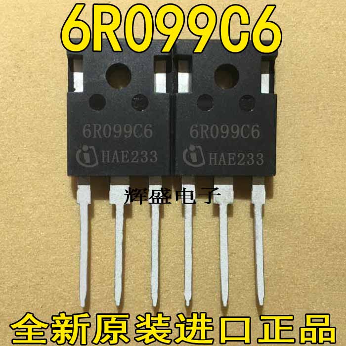 全新进口6R099C6 6R099 6R099P6 6R099A 38A600V原字MOS场效应管-封面