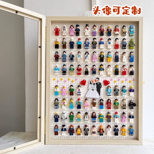 纪念积木diy小人创意摆件