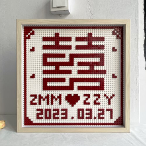DIY积木拼装玩具积木纪念礼物