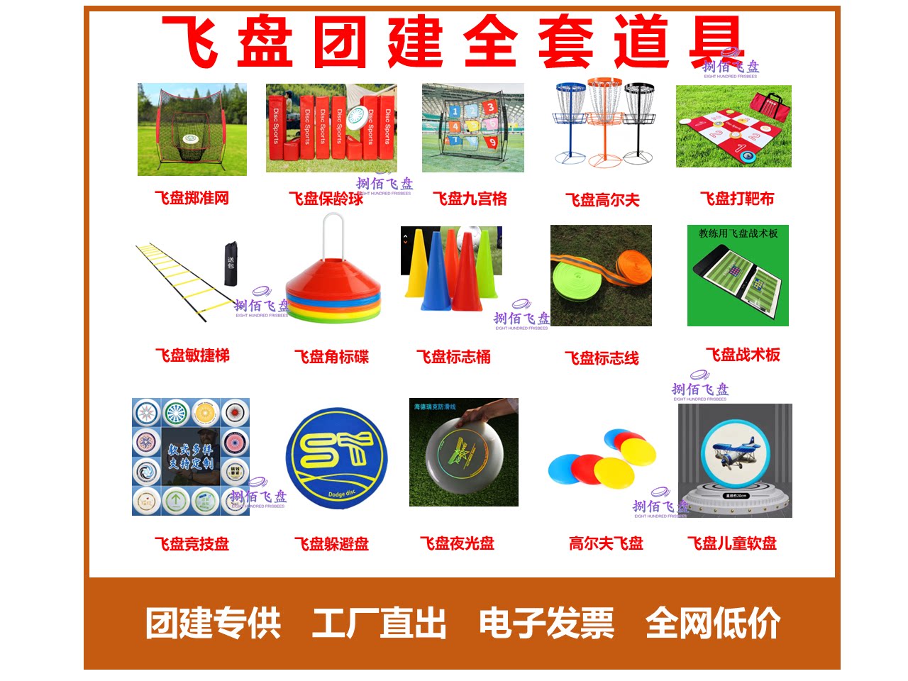 户外专业飞盘嘉年华团建道具图片