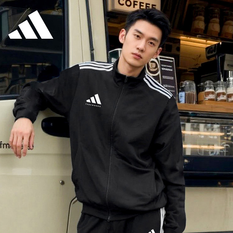 阿迪达斯外套男秋休闲潮流夹克