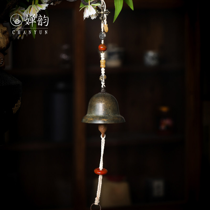 春喜铜茶具手工编织黄铜乌朵铜铃