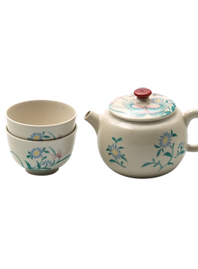 拙溪蝴蝶恋花茶壶茶杯套组