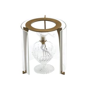 婵韵十卿朝露玻璃茶壶酒精灯煮茶套组温茶器复古家用茶具小田甄选