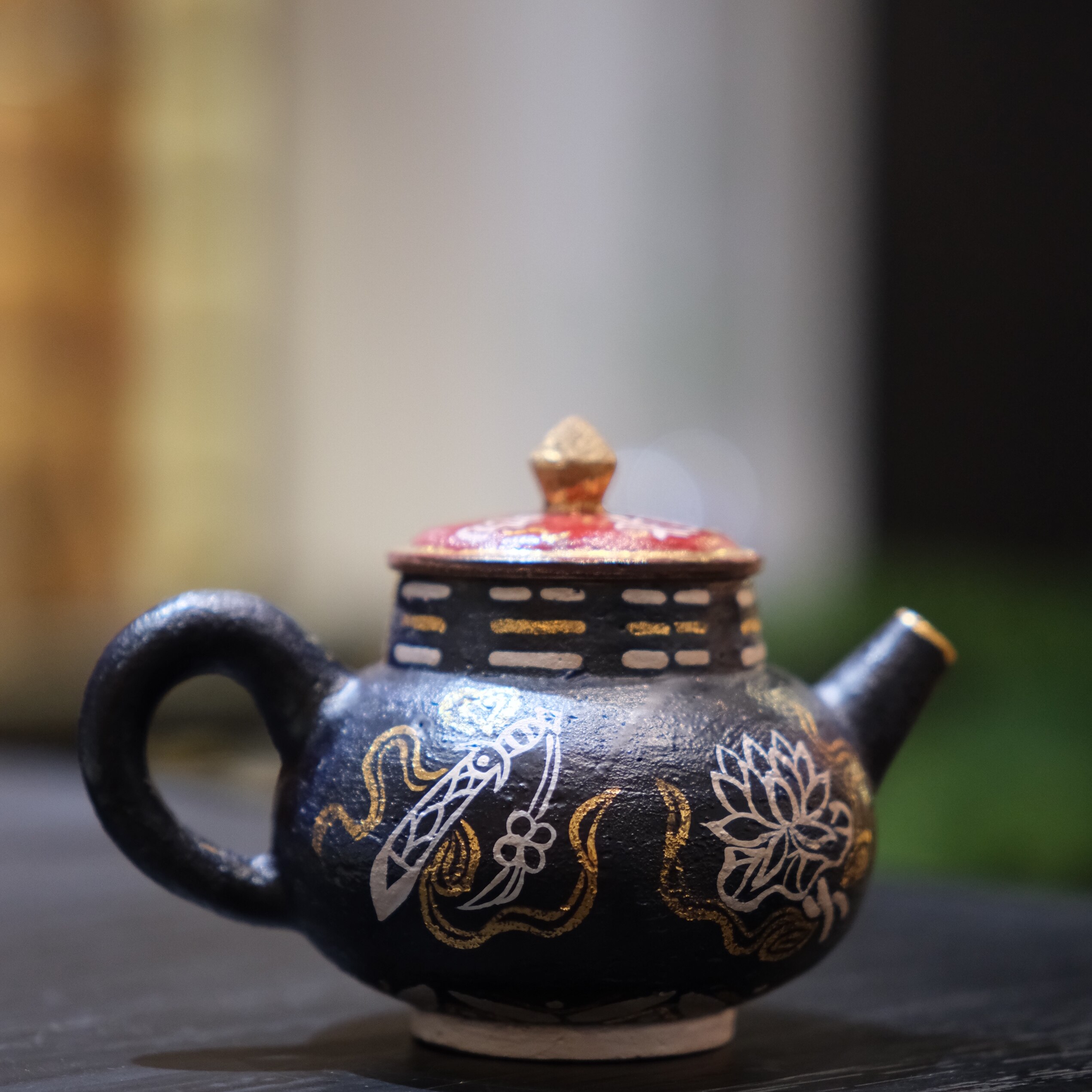 蕉白轩茶具茶壶炼陶八卦八宝壶