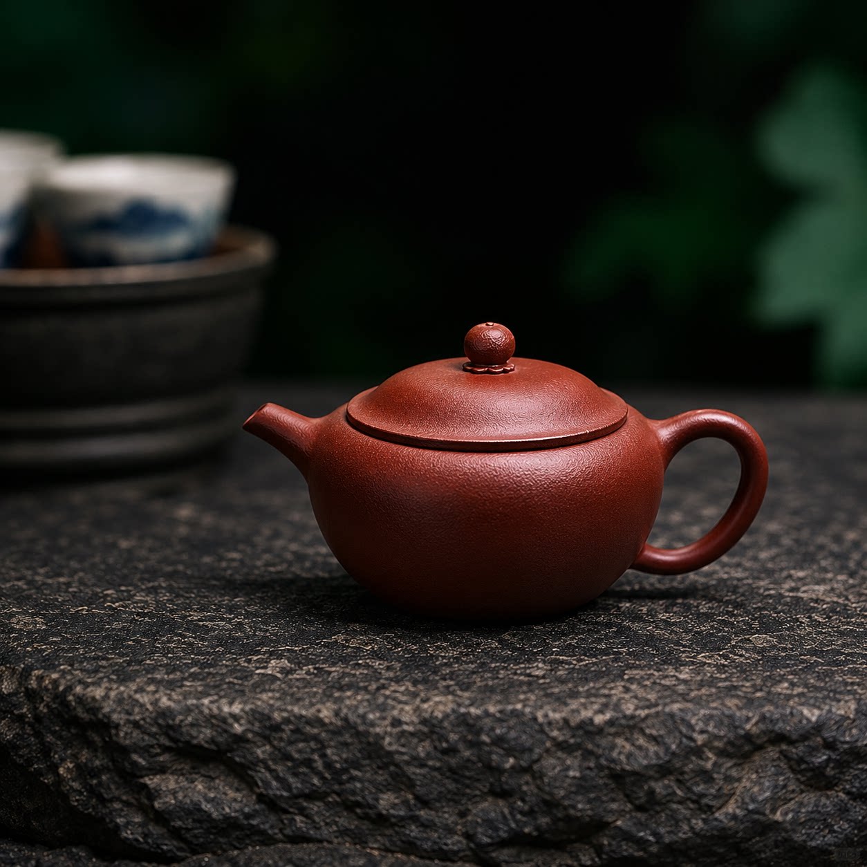 香玉堂茶具紫砂朱泥壶莲心壶