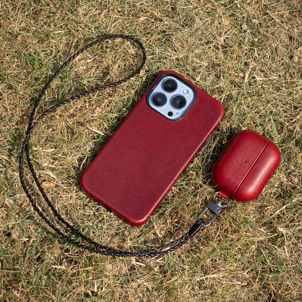 AirPodsPro2真皮霍尔文保护套