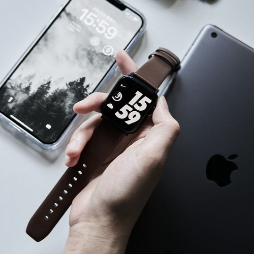 iWatch9/8/7真皮表带高端商务款