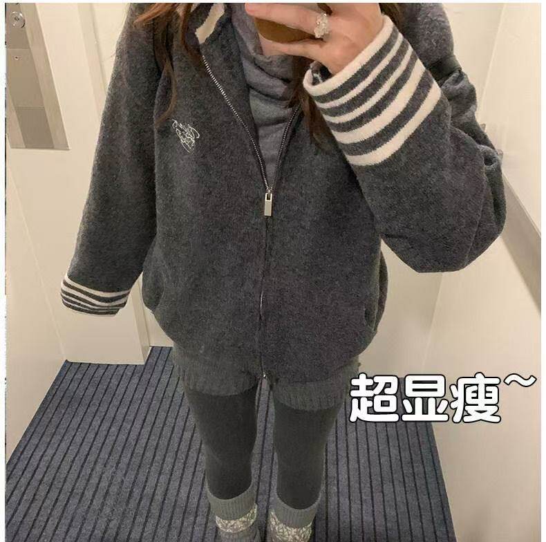 简约针织短裤女秋冬基础款百搭不挑人高腰宽松显瘦打底百搭短裤
