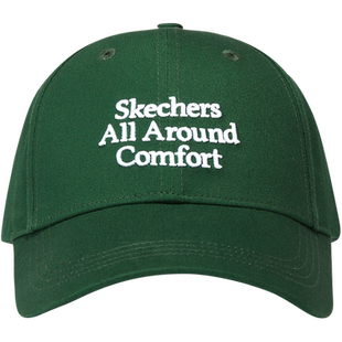 斯凯奇官方outlets缤纷休闲系列男女同款棒球帽简约大方日常百搭