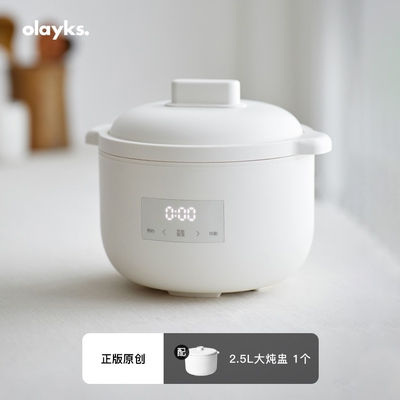 olayks电炖锅隔水炖婴儿辅食锅