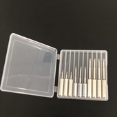 批头收纳盒收纳条4 6.35mm批头六角螺丝刀软胶卡座起子存放