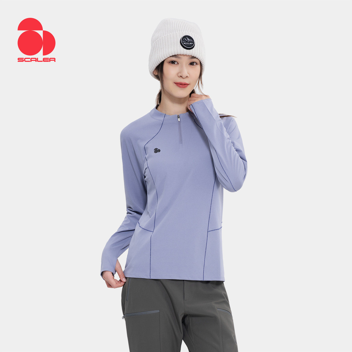 SCALER思凯乐户外速干衣长袖T恤男女25新款防晒徒步内搭F4606727,户外/登山/野营/旅行用品,速干T恤,淘宝优惠券,粉丝福利购,淘宝优惠卷